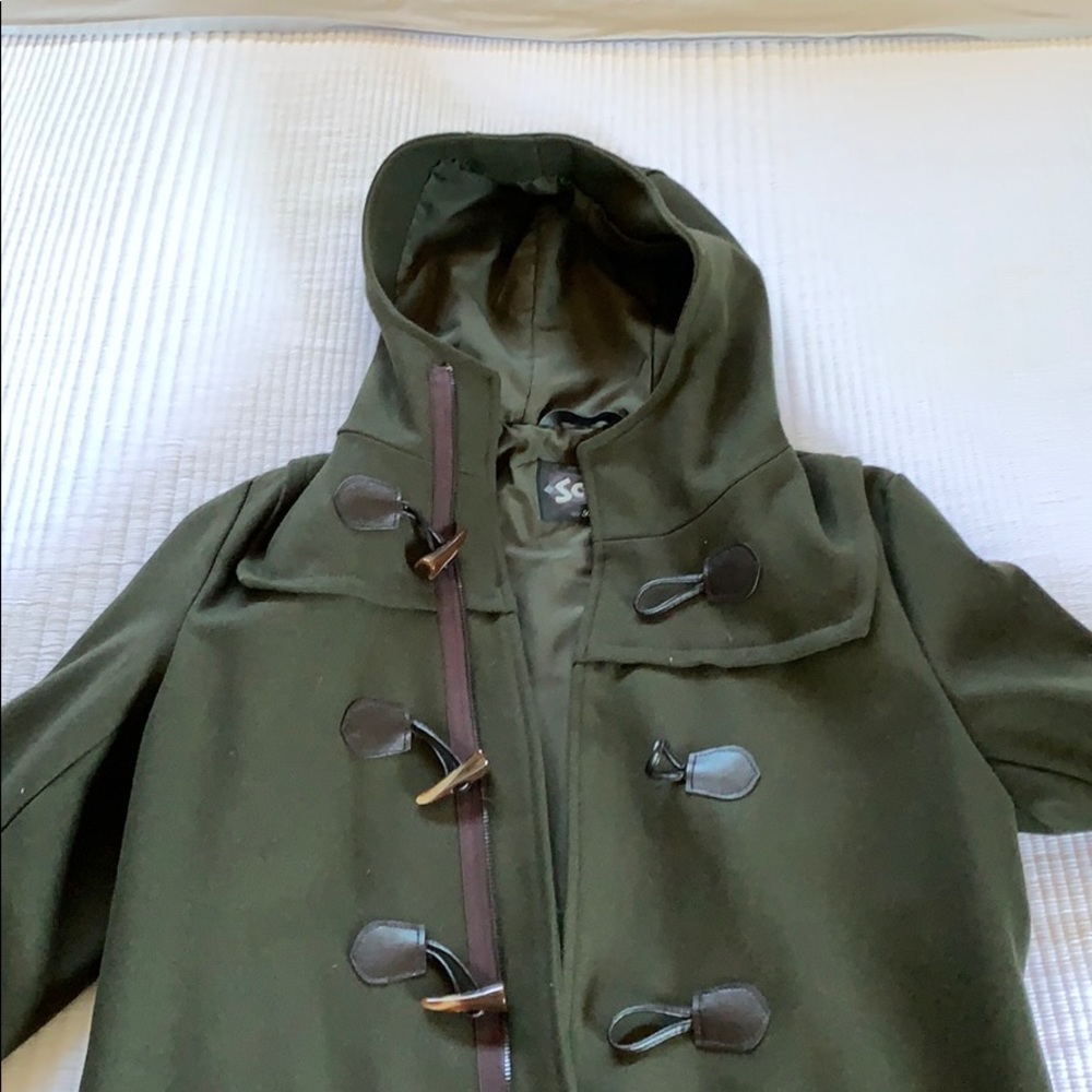 Schott nyc jacket duffel with toggles